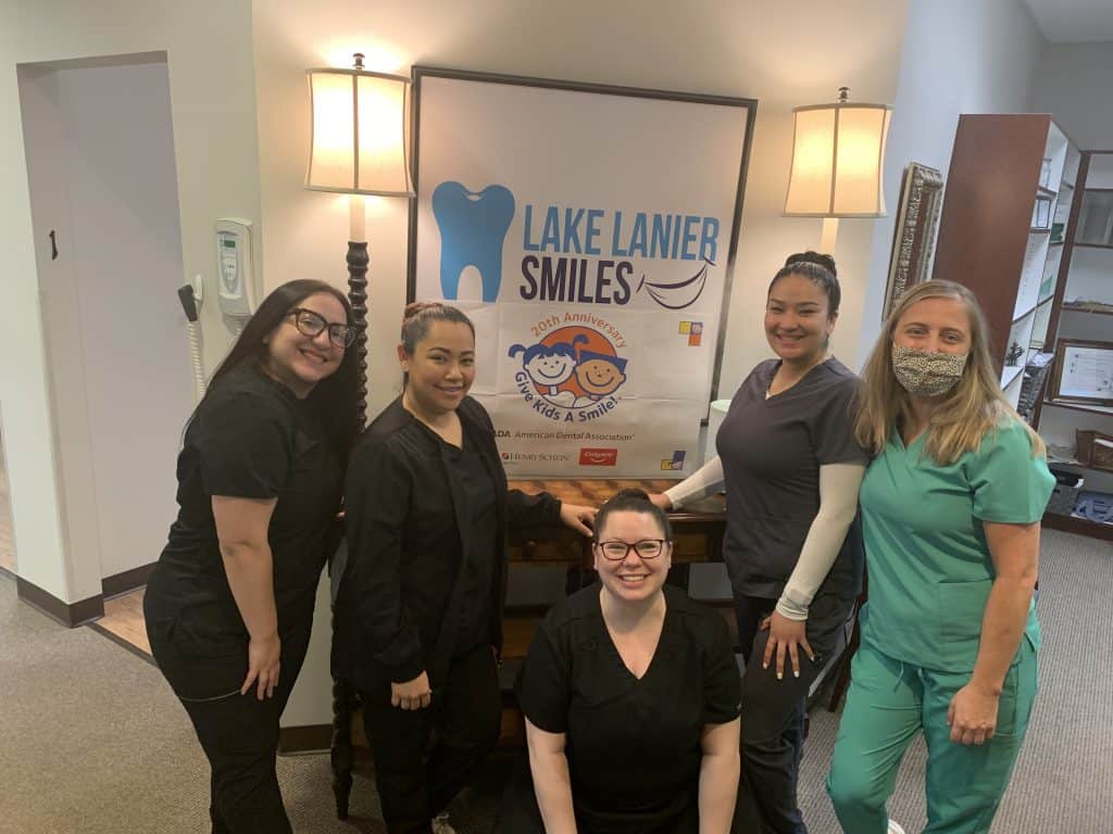 GIVE KIDS A SMILE EVENT AT BUFORD DENTIST OFFICE